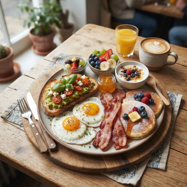 Breakfast platters